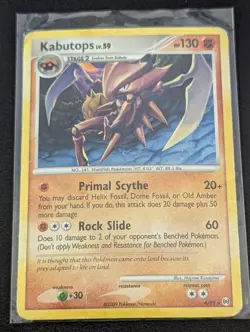 Kabutops 4/99 - Holo Rare - Platinum Arceus - HP Condition - 2009 Pokemon Card - Image 3