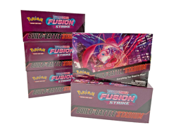 Lot of (5) Pokemon TCG: Fusion Strike Build & Battle Stadium Sealed - Image 1