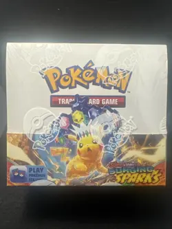 Pokemon TCG SV08: Surging Sparks Booster Box | Sealed | Scarlet & Violet - Image 1