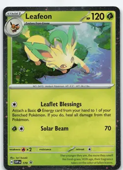Leafeon - (Cosmos Holo) 170 Promo Holo SV: Scarlet & Violet Promo NM Pokemon - Image 1