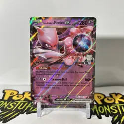 Team Rocket's Mewtwo ex 081/182 - SV10: Destined Rivals - Pokemon TCG - NM - Image 1