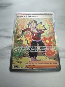 Ethan's Adventure Pokemon TCG Special Illustration Rare #236/182 Destined Rivals - Image 3