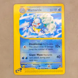 Pokemon TCG Expedition Base Set Wartortle Regular, Uncommon -92/165 NM Near Mint - Image 1