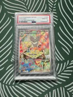 Pokemon TCG - Cinccino Temporal Forces Illustration Rare 183/162 PSA 10 - Image 1