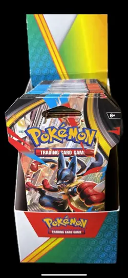 Mega Evolution Sleeved Booster Pack Sealed Pokemon 24 Packs with display - Image 5