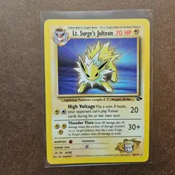 Lt. Surge's Jolteon - Pokemon Gym Challenge 028/132 Rare - Image 1