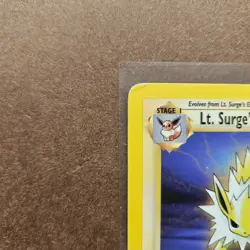 Lt. Surge's Jolteon - Pokemon Gym Challenge 028/132 Rare - Image 2