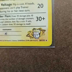Lt. Surge's Jolteon - Pokemon Gym Challenge 028/132 Rare - Image 5