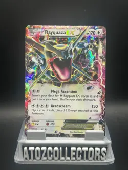 Rayquaza EX (Shiny) XY69 LP XY Holo Pokemon TCG - Image 1