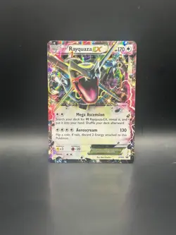 Rayquaza EX (Shiny) XY69 LP XY Holo Pokemon TCG - Image 3