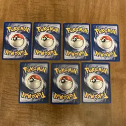 Pokemon Expedition E-reader Lot x7 LP Rare Set - Image 2
