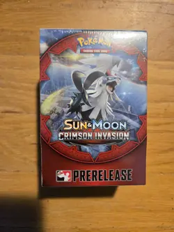 Pokemon - 2017 Sun & Moon Crimson Invasion - Prerelease Kit - Factory Sealed! - Image 1
