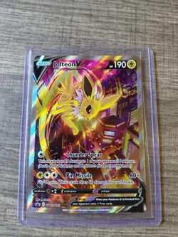 Jolteon V - SWSH183 Black Star Promo Alternate Art Pokemon - NM - Image 1