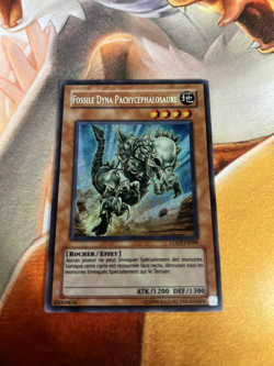 Fossil Dyna Pachycephalo Secret French LODT-EN099 FR099 Light Play Yugioh - Image 1