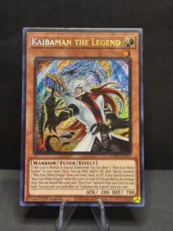 Yu-Gi-Oh! TCG Kaibaman the Legend DUAD-EN021 Secret Rare NM - Image 1
