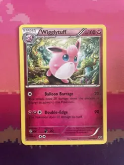 Pokemon Card Wigglytuff XY Base Set Rare 90/146 Near Mint - Image 1