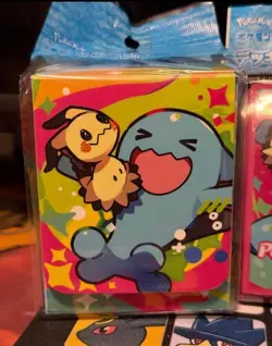 Pokemon Center Japan Card Sleeves & Deck Box Case Mimikyu Wobbuffet New - Image 2