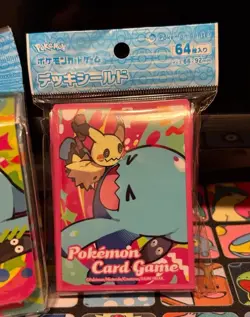 Pokemon Center Japan Card Sleeves & Deck Box Case Mimikyu Wobbuffet New - Image 3