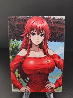 Rias Gremory High School Dxd Card Waifu ACG Doujin - Image 1