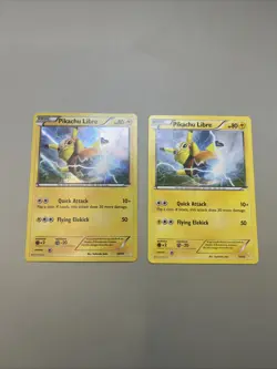 Pokemon Cards Pikachu Libre Holo And Non Holo Bundle - Image 2