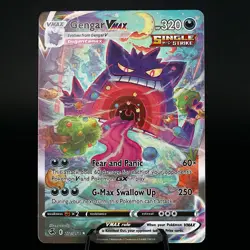 [ART CARD] Gengar VMAX 271 Holo CUSTOM-High Quality Texture *READ DESCRIPTION* - Image 1
