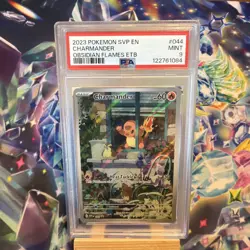 Pokemon TCG Charmander Obsidian Flames Promo #044 PSA 9 Graded Card Holo 2023 - Image 1