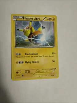 Pikachu Libre 14/30 Non-Holo XY Trainer Kit Pokemon Card TCG - Image 1