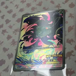 Bulbasaur 133/132 Illustration Rare STAMPED Promo Mega Evolution Pokemon Card - Image 1