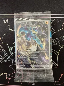 Thundurus 209 Sv: Scarlet & Violet Promo Cards Holo Black Bolt NM **SEALED** - Image 1