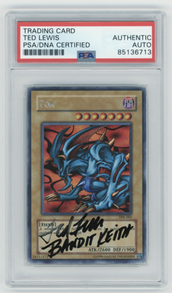 PSA Signed Ted Lewis 2003 TFK-001 Zoa Promo Yu-Gi-Oh! Card - Image 1