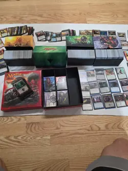 huge lot of magic the gathering cards mtg over 2500 cards mythic rare foils - Image 1