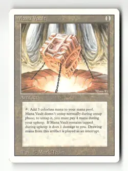 Mana Vault Revised Edition Magic the Gathering Free Shipping - Image 1