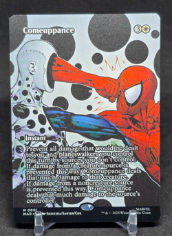 MTG Magic The Gathering Marvel's Spider-Man Comeuppance Mythic 0001 Regular - Image 1