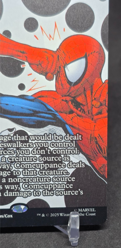 MTG Magic The Gathering Marvel's Spider-Man Comeuppance Mythic 0001 Regular - Image 3