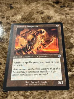 FOUNDRY INSPECTOR Magic MTG The Brothers War Retro - Image 1