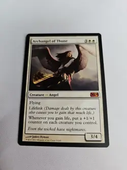 MTG M14 Core Set 2014 Archangel Of Thune Mythic Regular NM! - Image 1