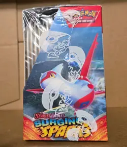 Pokemon Scarlet & Violet TCG Surging Sparks Booster Box-FACTORY SEALED 36 Packs - Image 3