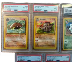 1ST EDTION GRADED POKEMON CARD LOT OF 5 - Image 2