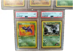 1ST EDTION GRADED POKEMON CARD LOT OF 5 - Image 4