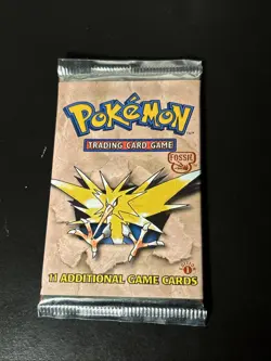 Pokemon 1st Edition Fossil Booster Pack | CLEAN FACTORY SEALED WOTC - Image 1