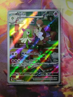 Pokemon TCG - Kirlia - 212/198 Scarlet Violet Base - Illustration Rare Near Mint - Image 1