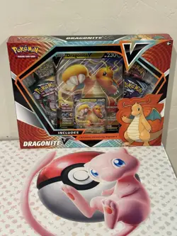 NEW-Pokemon Dragonite V Collection Box- Factory Sealed- Evolving Skies-Free Ship - Image 1