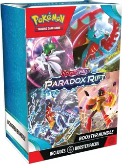 Pokemon TCG Paradox Rift Booster Bundle Factory Sealed 6 Booster Packs New - Image 1
