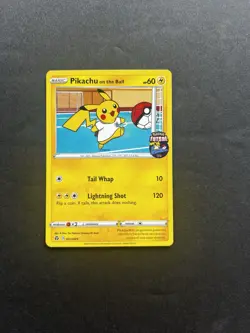 Pokemon TCG Pikachu on the Ball - (Pokemon Futsal) 001/005 Promo - Image 1