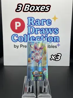 3Boxes IN STOCK Gem Pack VOL 2 Pokemon Chinese Horizons Eevee Booster Box Sealed - Image 1