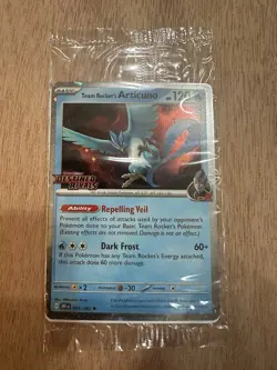 1x🌀Team Rocket's Articuno 51/182 Pokemon Destined Rivals Stamped Promo Best Buy - Image 2