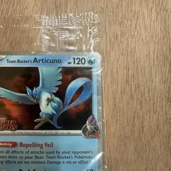 1x🌀Team Rocket's Articuno 51/182 Pokemon Destined Rivals Stamped Promo Best Buy - Image 5