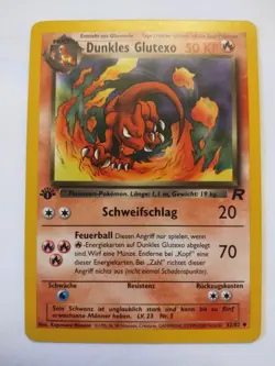Pokemon Team Rocket 1st - Dunkles Glutexo - Charmeleon - German 32/82 LP/VF - Image 1