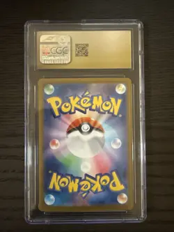 Pokemon Leafeon EX SAR 200/187 SV8a Terastal Festival Japanese CGC Pristine 10 - Image 2