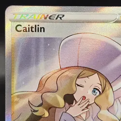 [NM] Caitlin 189/198 Chilling Reign Full Art Holo Ultra Rare 2021 Pokemon - Image 3